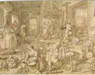 Pieter Cornelisz. van Rijck Christ at Emmaus Kitchen Scene  - Hermitage